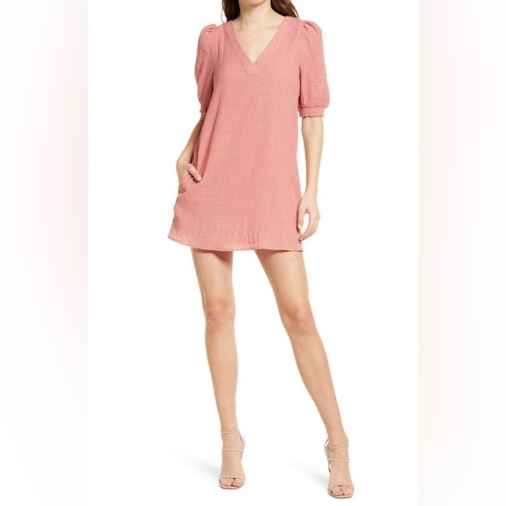 BB Dakota by Steve Madden BB Dakota Field of gold Shift Dress